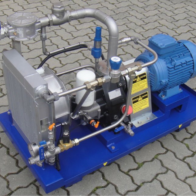 On-Site Cng Home Compressor Carbon Dioxide 300 Bar Boosting Compressor Pcp for Screw Air Compressor