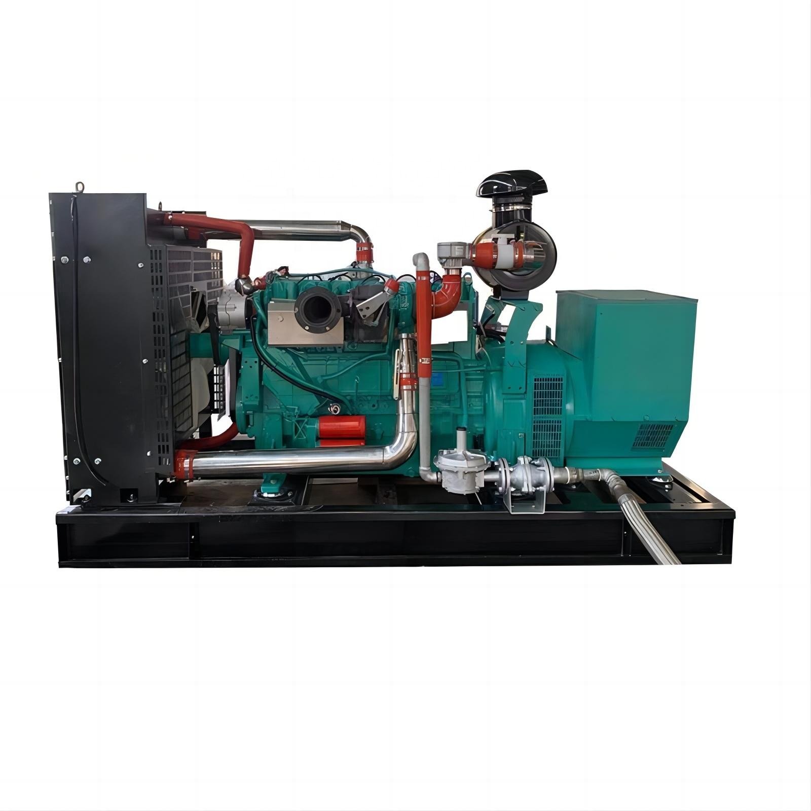 Gas Generator Ce Iso Certified Methane Biogas Natural 1 Mw Cummins Engine Natural Gas Biomass Biogas Lpg Gas Electric Generator