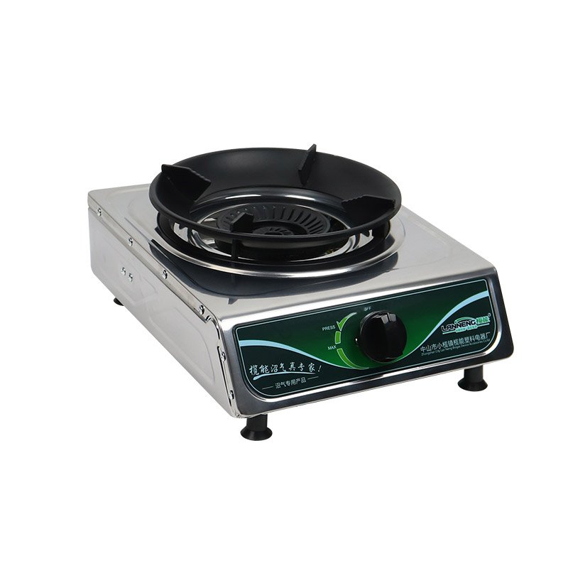 Wholesale Price Kitchen Appliance Table Installation Single Biogas stove Burner Eco-friendly Gobra-gas Stove