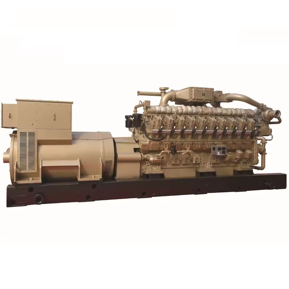 Wholesale Cheap Price 1700Kw/10.5Kv Gas Generator Set Biogas Internal Combustion Engine