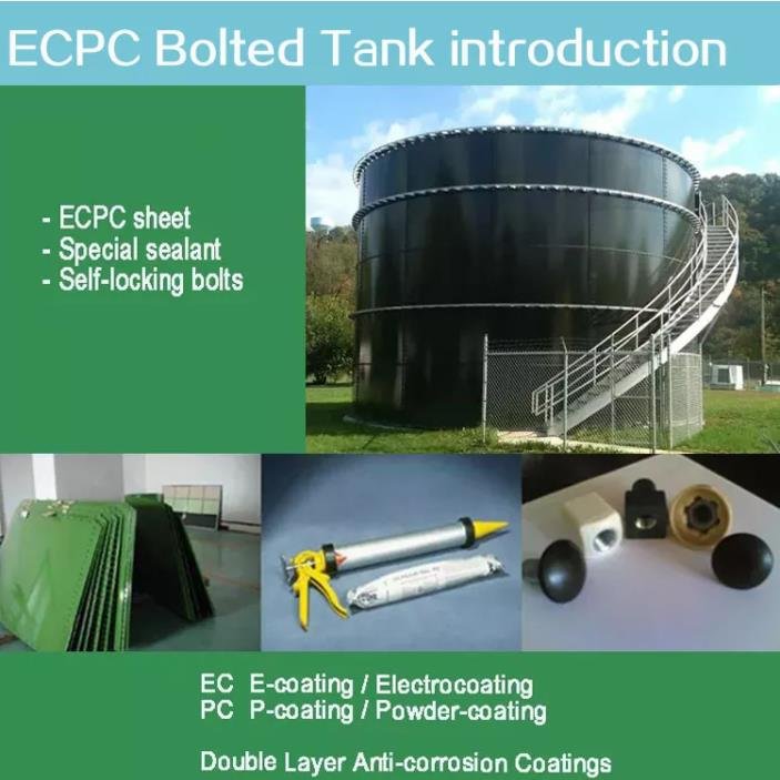 Best quality Assemble Water Tank underground clean water storage tank with pump