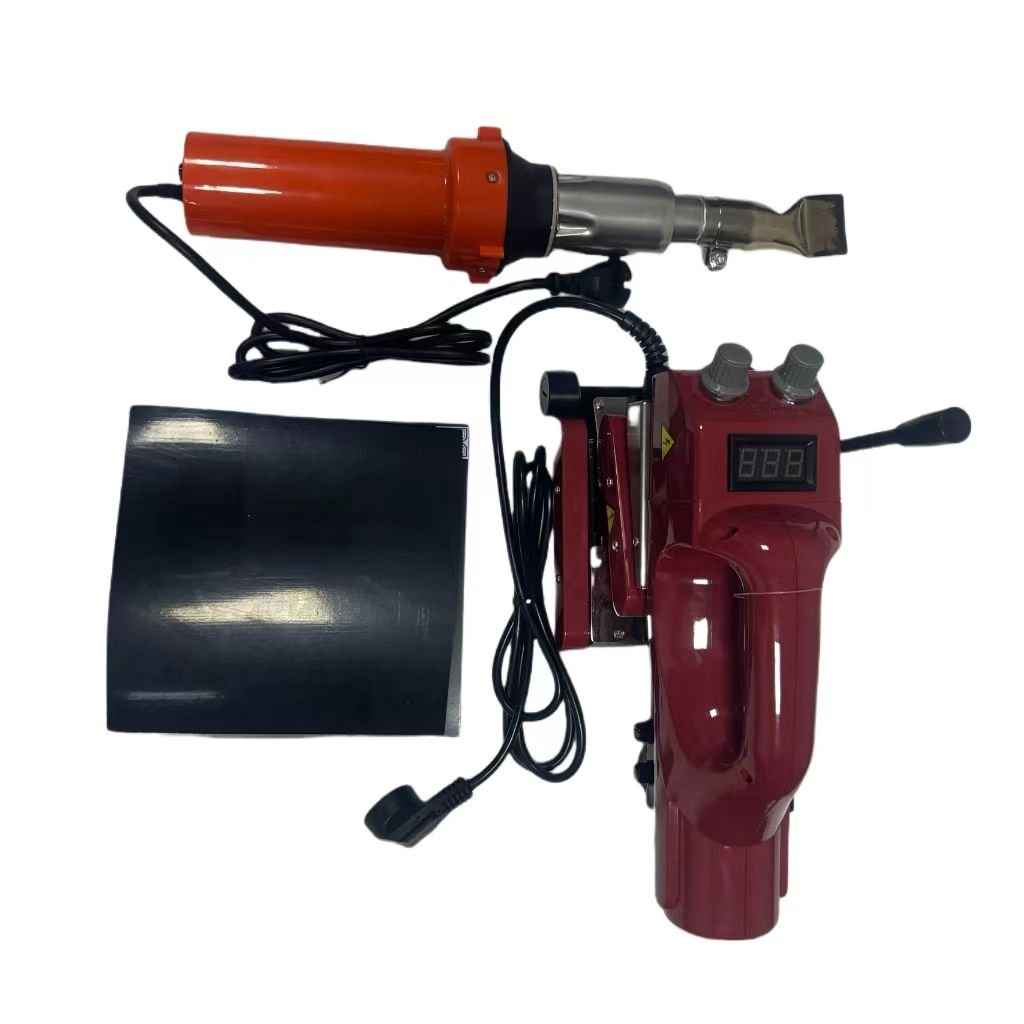 automatic climbing welding machine for biogas digesters, black film steel roller and rubber roller climbing welding machine