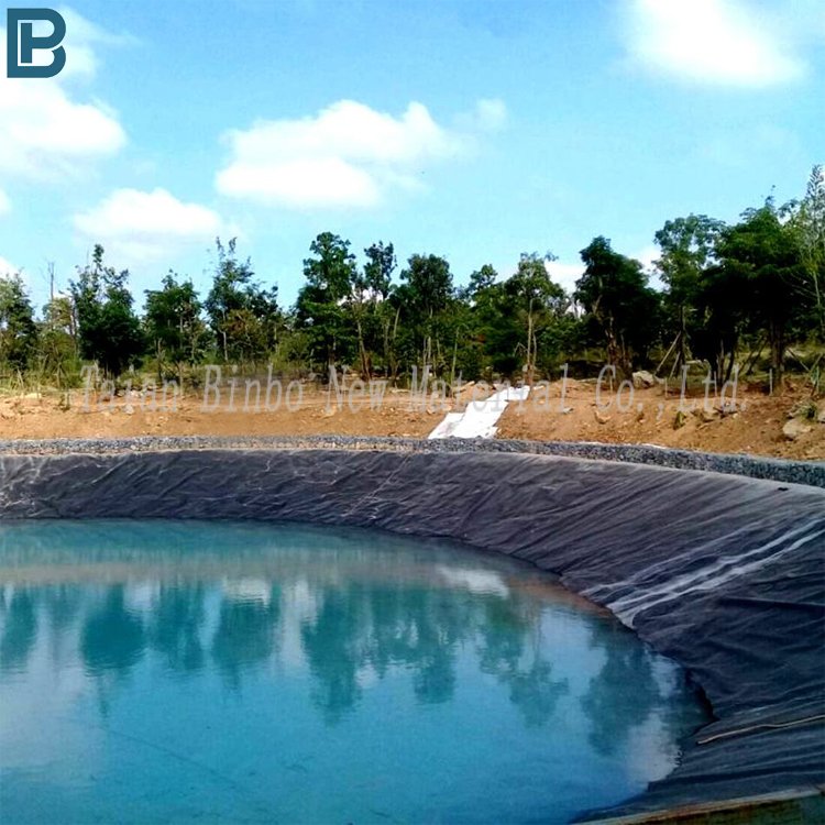 HdpeGeosynthetic Material for Fishpond Biogas Digester Impervious Lake Geomembrane
