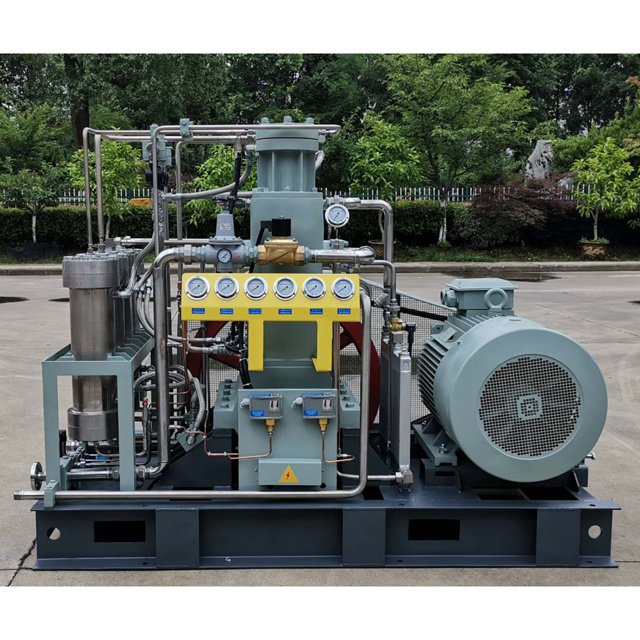Screw Type 8Bar Air Compressor 35 cfm 350 Bar Hydrogen Air Compressor Price for Mining