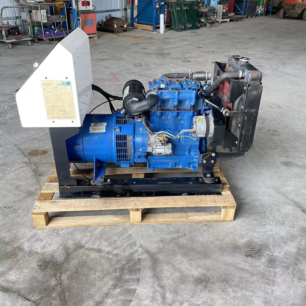Best Price Second Hand Generator Set 13.8kva Super Silent Diesel Generator Ac Engine 20KW 12V PER KINS diesel generator set