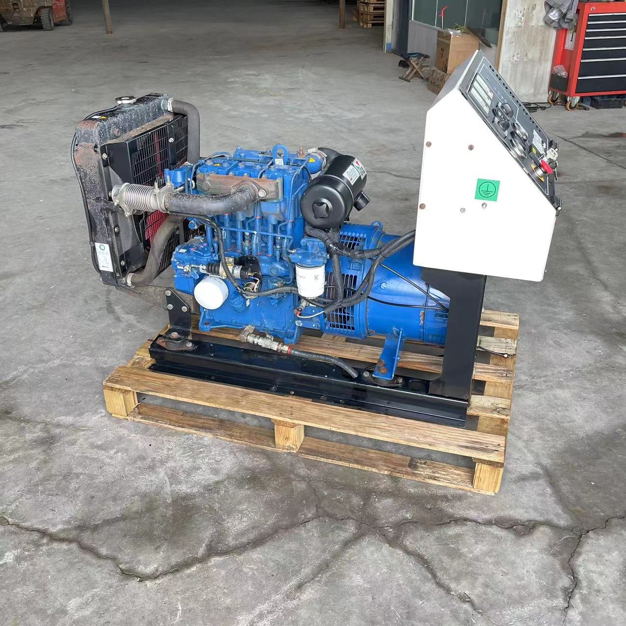Best Price Second Hand Generator Set 13.8kva Super Silent Diesel Generator Ac Engine 20KW 12V PER KINS diesel generator set
