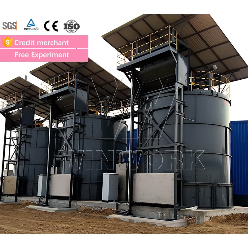 WINWORK Organic Fertilizer Production Equipment Kitchen Food Waste Composting Machine Chicken Manure Fermenter