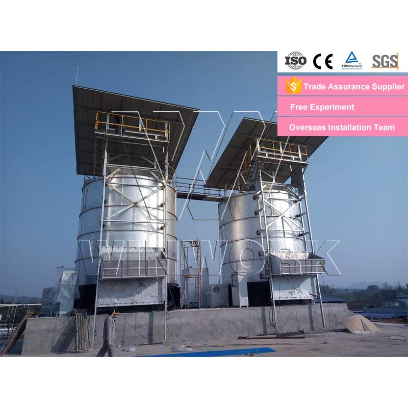 WINWORK Organic Fertilizer Production Equipment Kitchen Food Waste Composting Machine Chicken Manure Fermenter