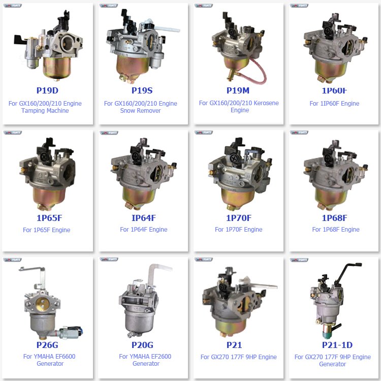 188f biogas generator carburetor for gas engine