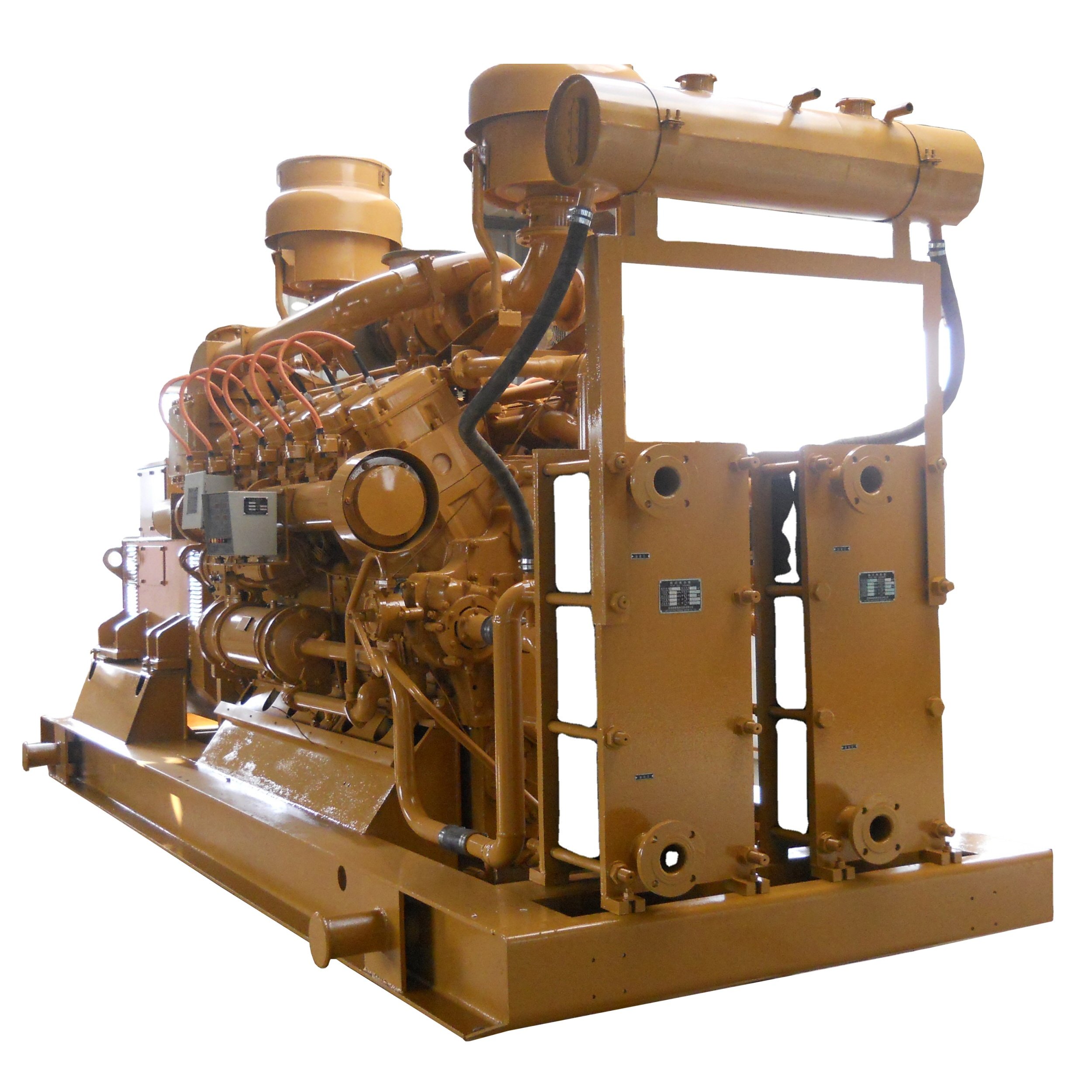 biogas to gas turbine powered electric gas biogas electricity generator