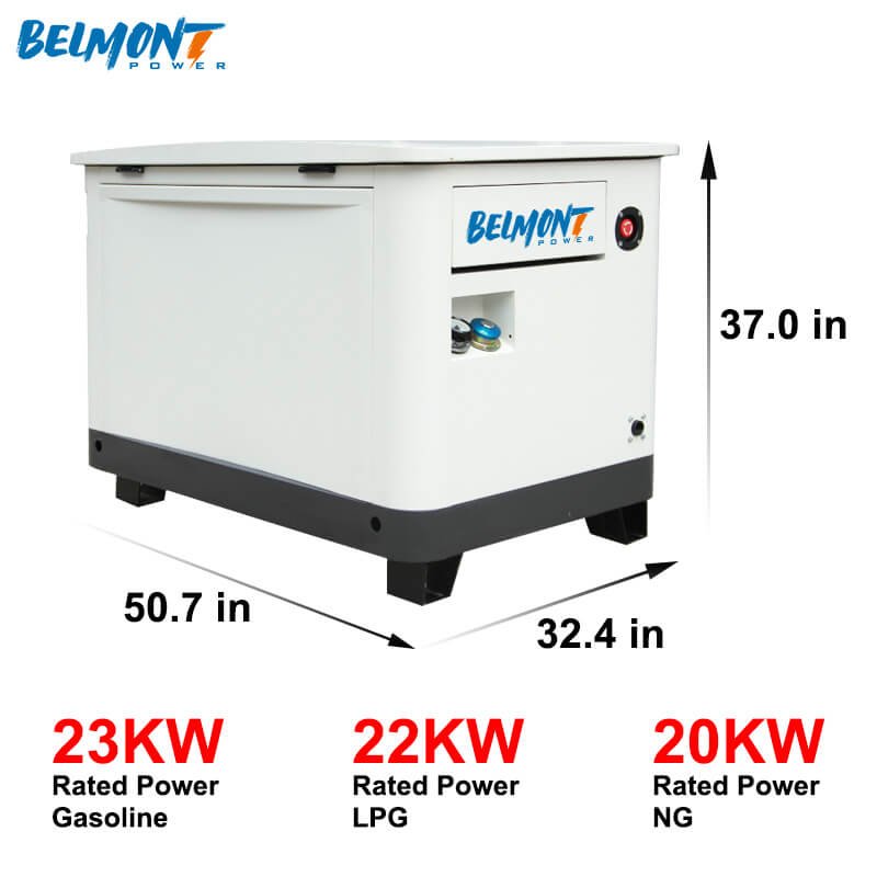 20kva 16kw 25kva 36kva 20kw 22kw 23kw EPA Certification Powered Inverter Electric Home lpg generator 10kw Natural Gas Generator