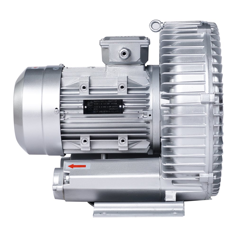High Quality Three Phase High Volume Ring Biogas Blower 5hp for Biogas Transfer