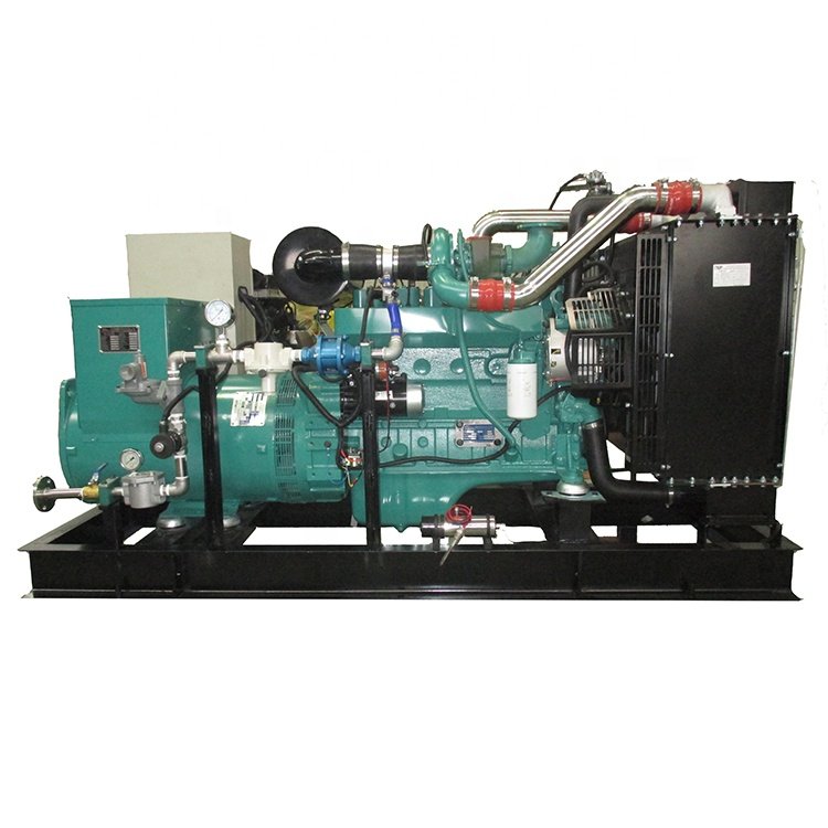 80kw natural gas powered generator Propane 90kw emergency power supply generator biomass gas turbine generators