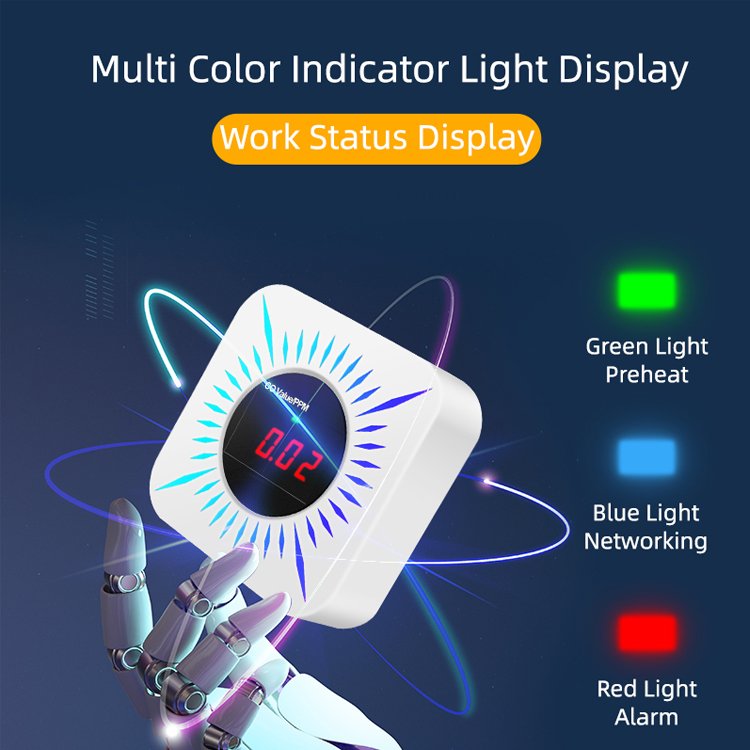 Tuya WiFi Smart Gas Leakage Sensor With Alarm Sound For Natural Gas/CO/CH4/Liquefied Gas/Butane