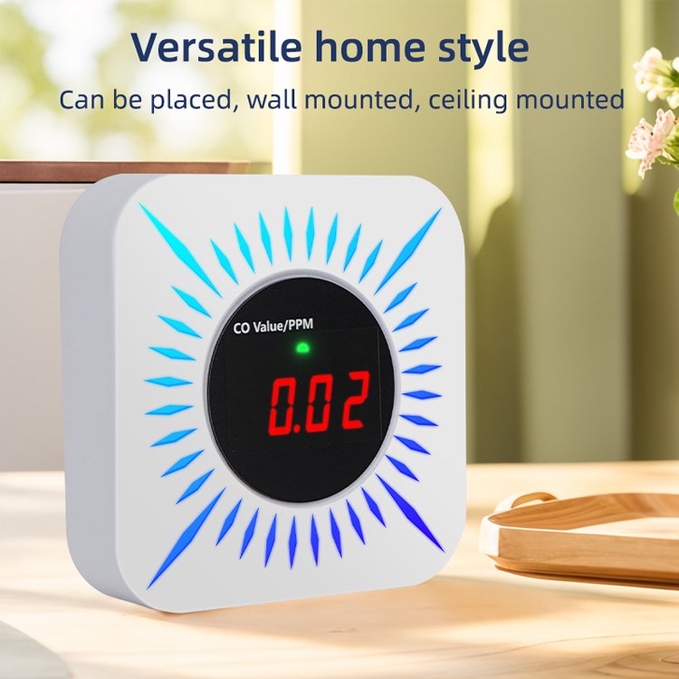Tuya WiFi Smart Gas Leakage Sensor With Alarm Sound For Natural Gas/CO/CH4/Liquefied Gas/Butane