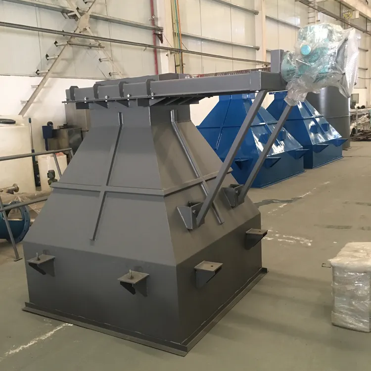 professional Sewage sludge hopper For Waste Water Treatment