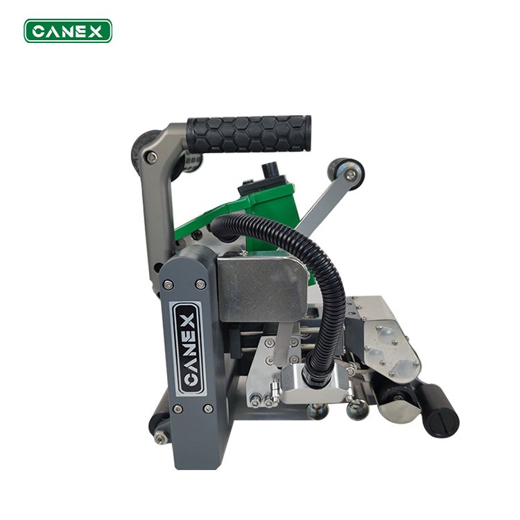 CX500L 0.8-3.0mm HDPE Geomembrane Welder For Landfill And Biogas Digester In 5 Years Warranty With Copper Hot Wedge Knife