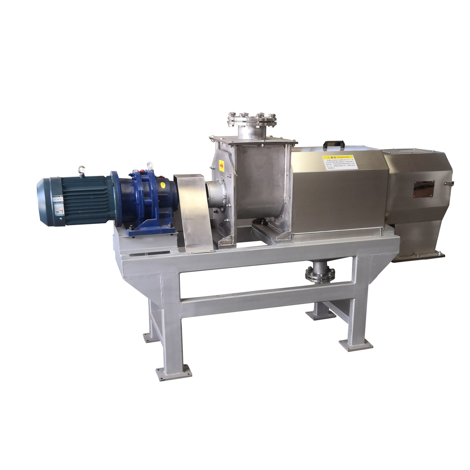 Customize stainless steel for animal manure dehydration /biogas slurry Spiral solid-liquid separator