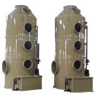 Acid gas scrubber design PP polypropylene spray tower