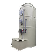 Acid gas scrubber design PP polypropylene spray tower