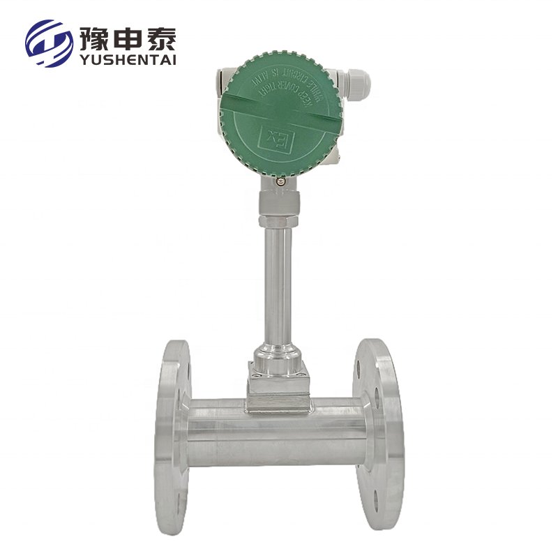 High Temperature Flange Type Natural Gas Compressed Air Argon Biogas Industrial Gas Thermal Gas Mass Flow Meter