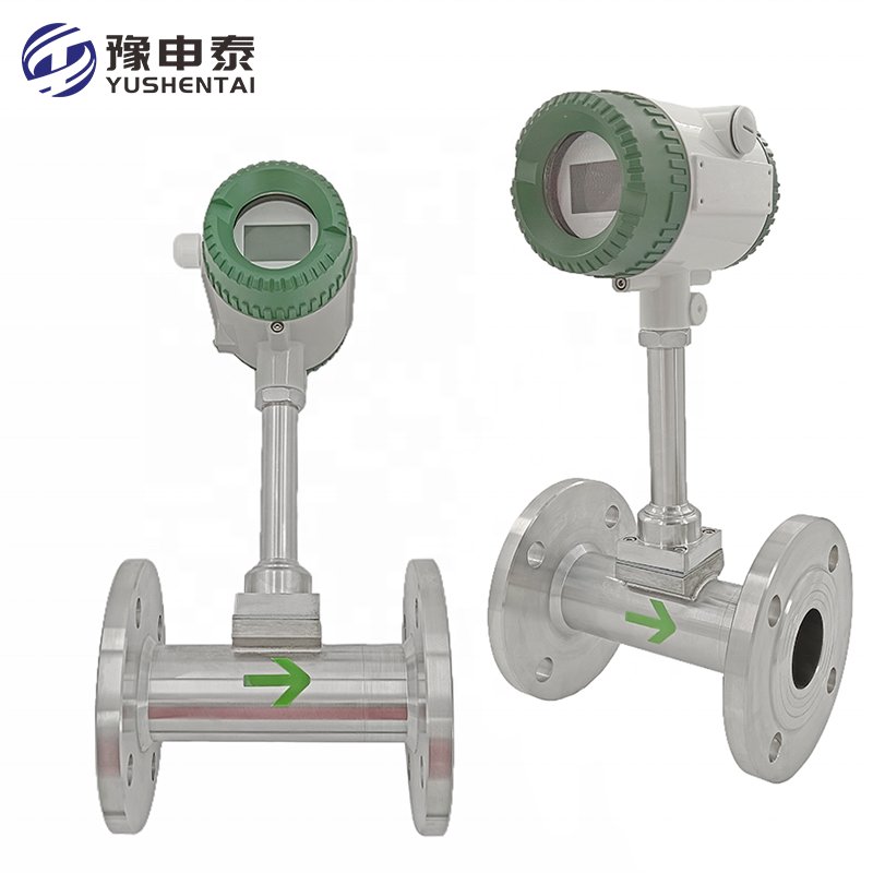High Temperature Flange Type Natural Gas Compressed Air Argon Biogas Industrial Gas Thermal Gas Mass Flow Meter