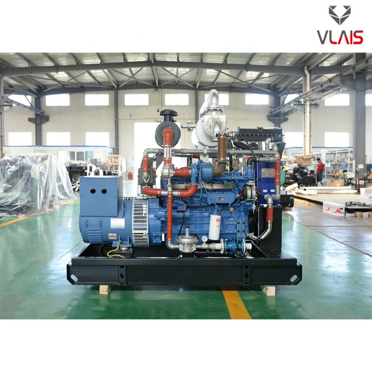 50KW 62.5KVA Natural gas generators super silent for house use VLAIS engine Stamford alternator good quality gas generator