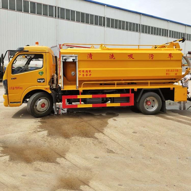 Small Customized Suction and Transit Toilet Waste 2000-4000 Liter Mini Septic Tank Pump Truck Q235 Carbon Steel Stainless Steel