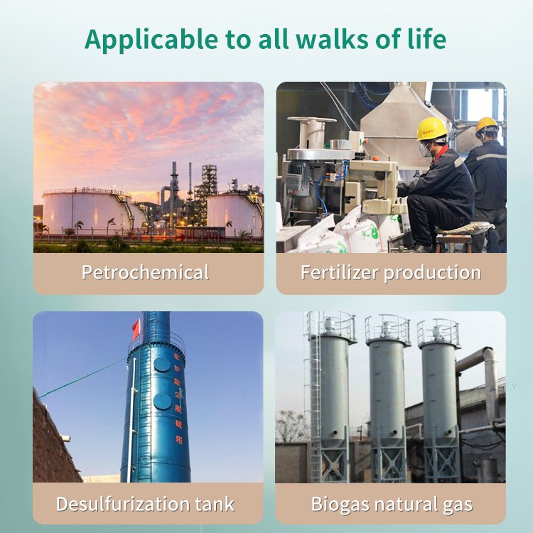 Remove sulphur h2s iron oxide desulfurizer iron oxide biogas desulfurization