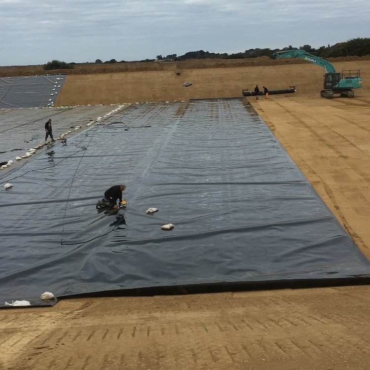HDPE geomembrane dam liner south africa prices geomembrane liner sheet for biogas digester