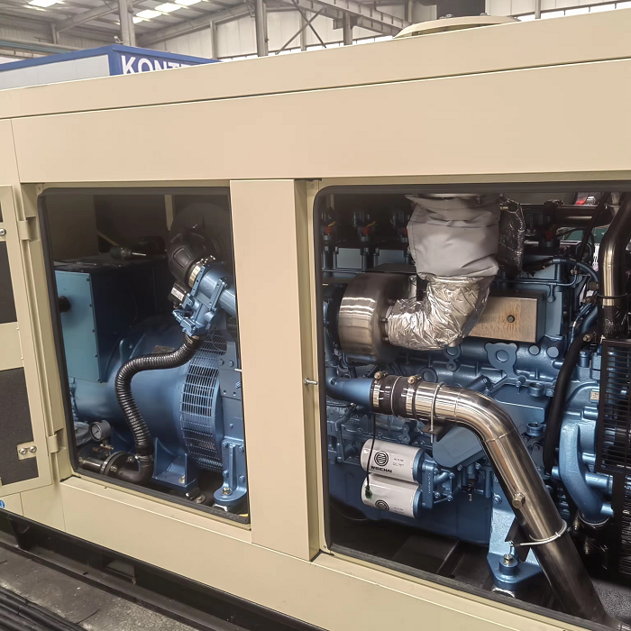 1000KW Brushless Open Type 1MW Natural Gas Turbine Generator For Electricity Power Plant