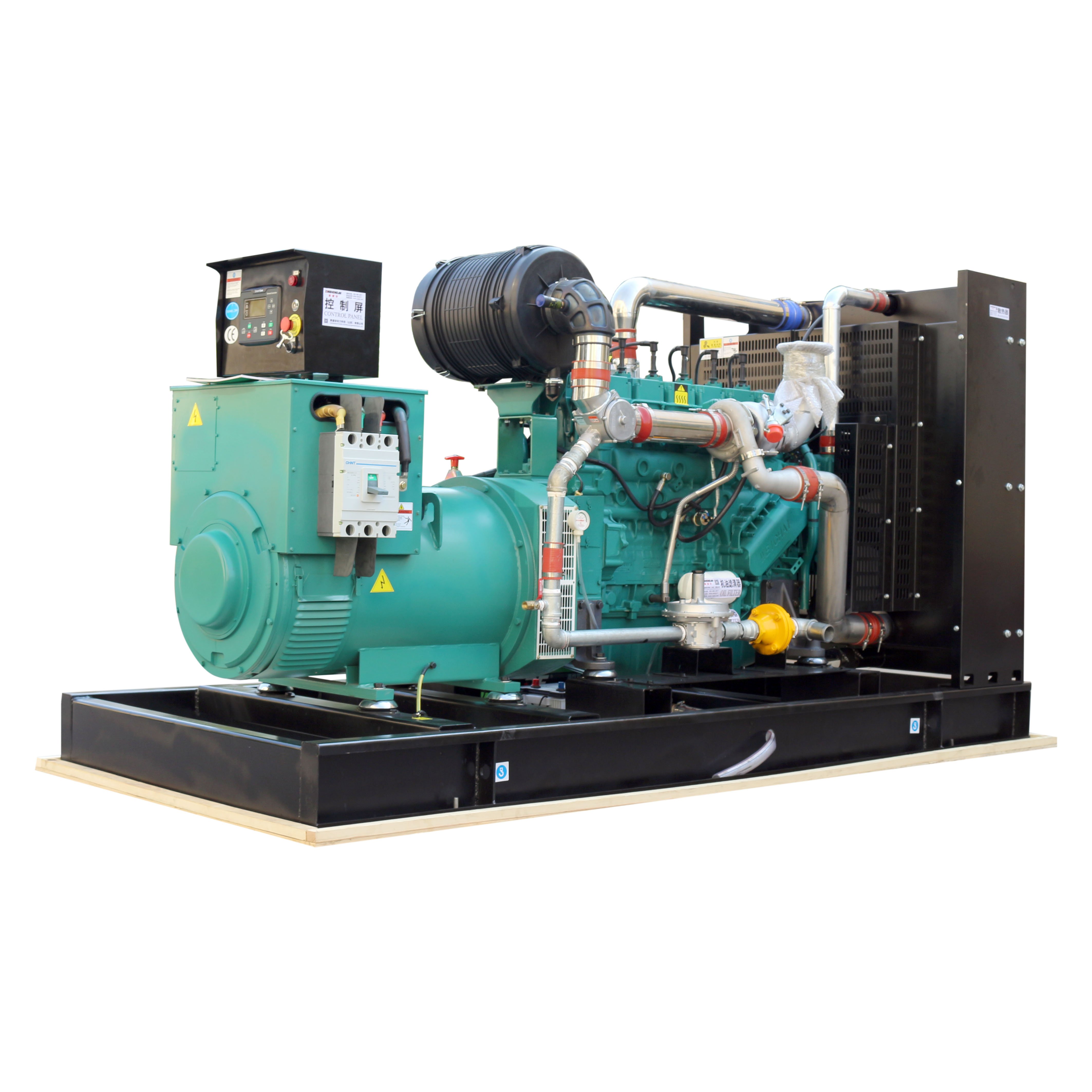 Cummins 300KW 375kva generator silent open type diesel generator set good quality low price natural gas power generator