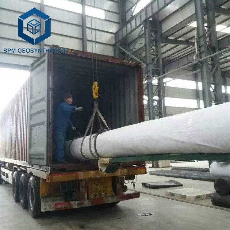 60mil Blue Polyethylene Plastic Pond Liner Geomembrane Saudi Arabia Aquaculture Pond Liner