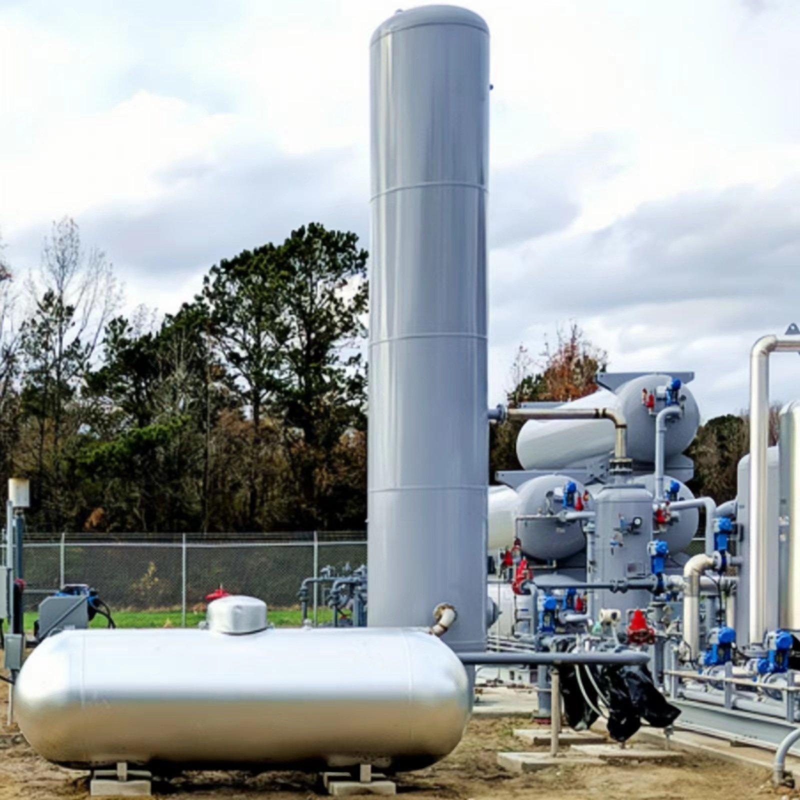 Reliable Methane Recovery Plant 0.3-3.0Mpa Low Noise PSA Flexible Biogas Plant for Biogas