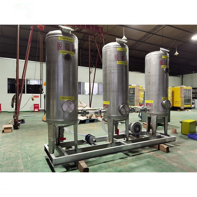 Biogas Purification To Remove Impurities H2s Scrubber Removal Wet Scrubber