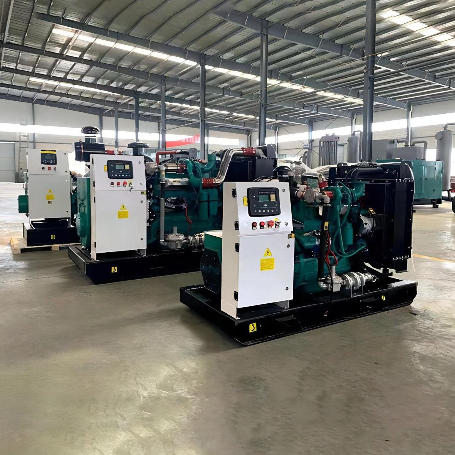 Natural Gas/LPG/Biogas/CNG Generators 100kw 200kw 300kw Silent/Open Type Gas Generator for Sale