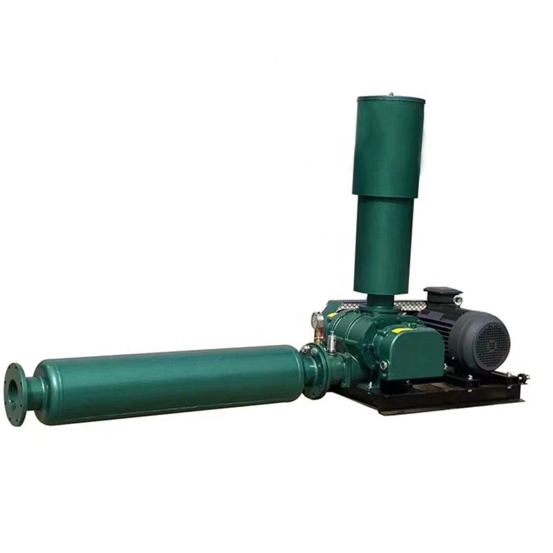 New Mode Factory Direct High Efficiency Three Lobes Industrial Biogas Gas Blower Roots Blower