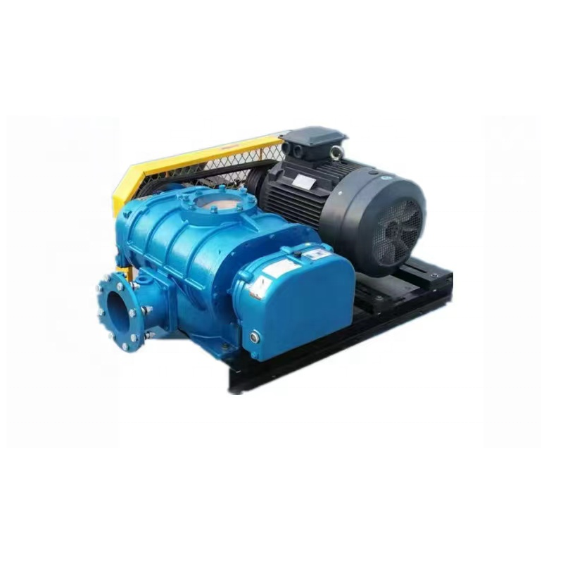 New Mode Factory Direct High Efficiency Three Lobes Industrial Biogas Gas Blower Roots Blower