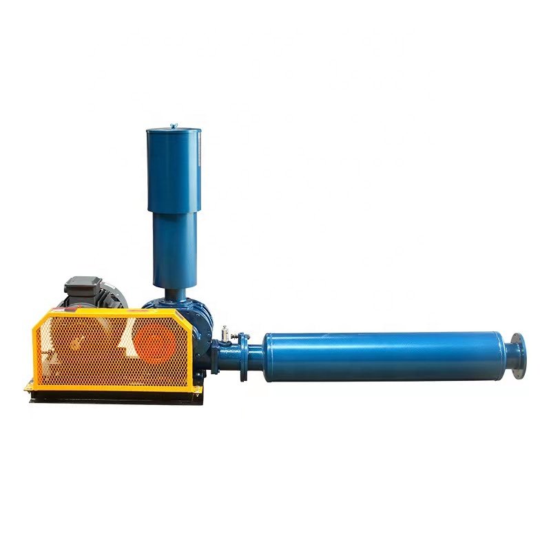 New Mode Factory Direct High Efficiency Three Lobes Industrial Biogas Gas Blower Roots Blower