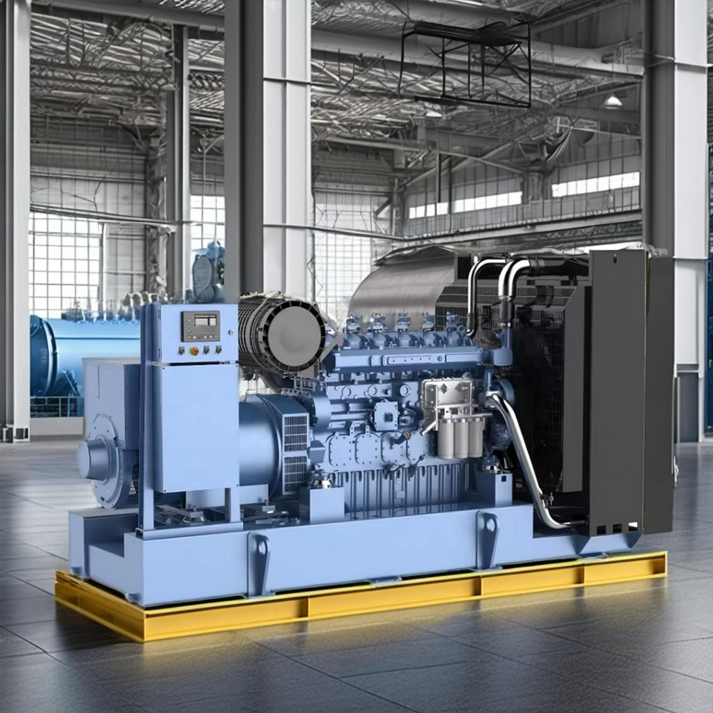 350kw 437KVA generator Electric Start Biogas/Biomass/CNG/NG electric Power generator with ATS