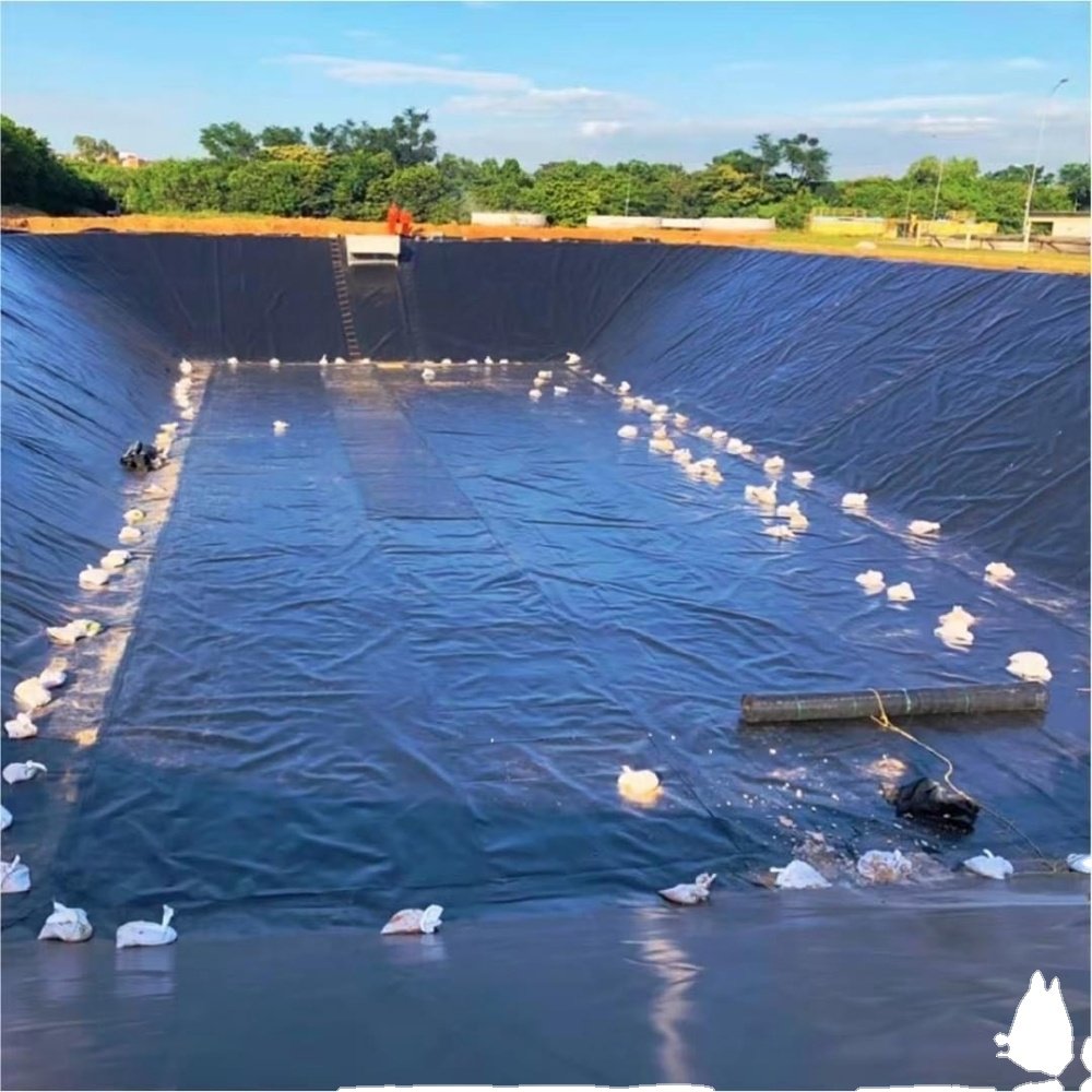 HDPE Geomembrane Pond Geomembrane GRI GM13 HDPE Dam Liners for Biogas Project Dam Liners