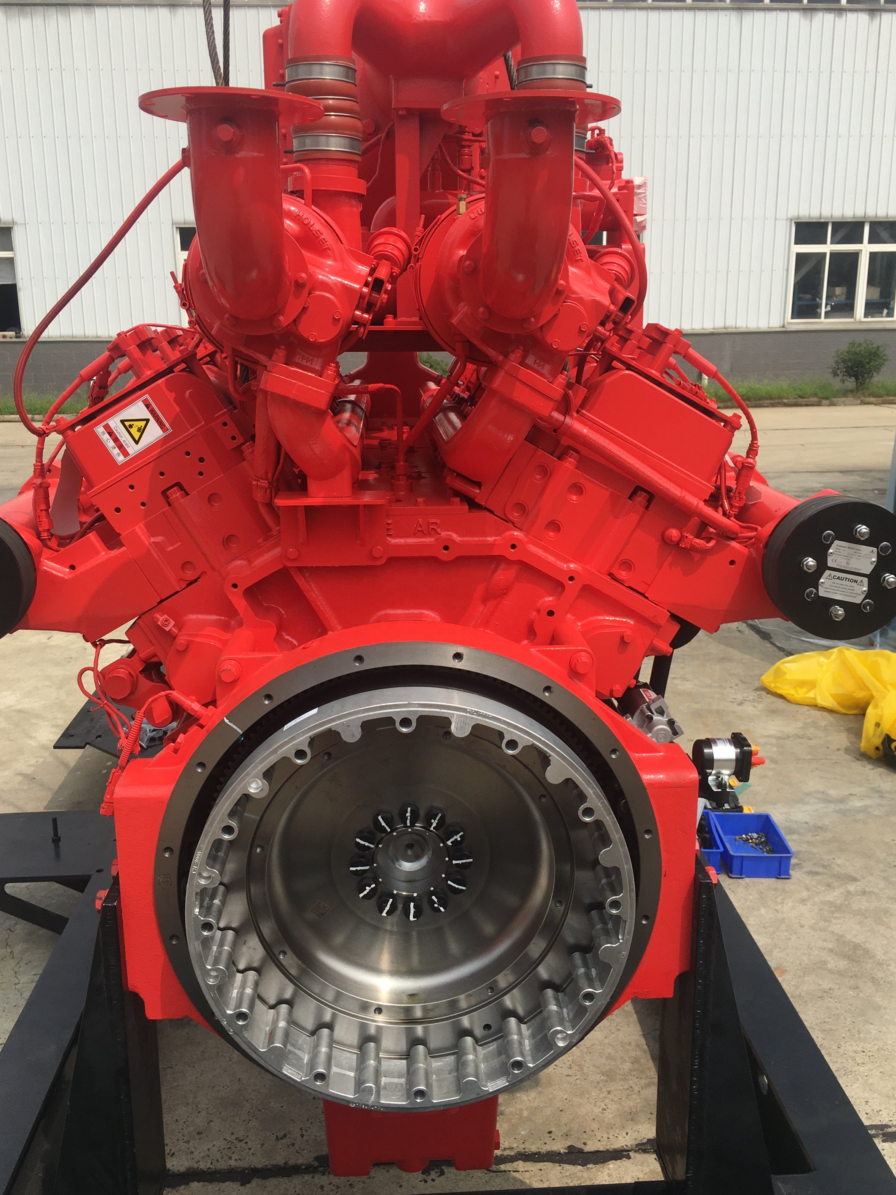 K38N 500KW 600kw 800KW Natural Gas Engine container genset methane biogas LPG CNG engine for generator set & water pump set