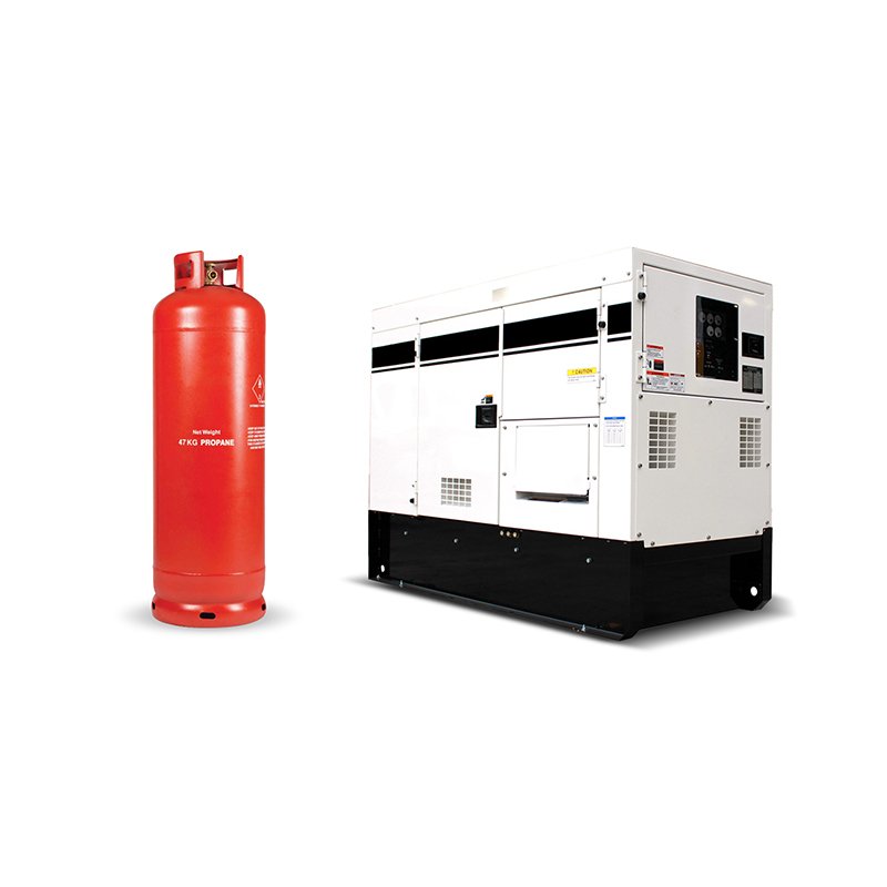 [Dual Fuel Generator] HPC188NG6 480V 3PH 60hz Natural Gas Propane LPG 188kva 150kw Gaseous Power Backup Generator Mining Use