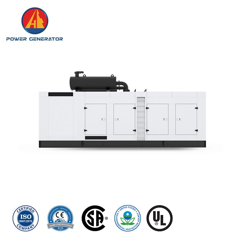 [Dual Fuel Generator] HPC188NG6 480V 3PH 60hz Natural Gas Propane LPG 188kva 150kw Gaseous Power Backup Generator Mining Use