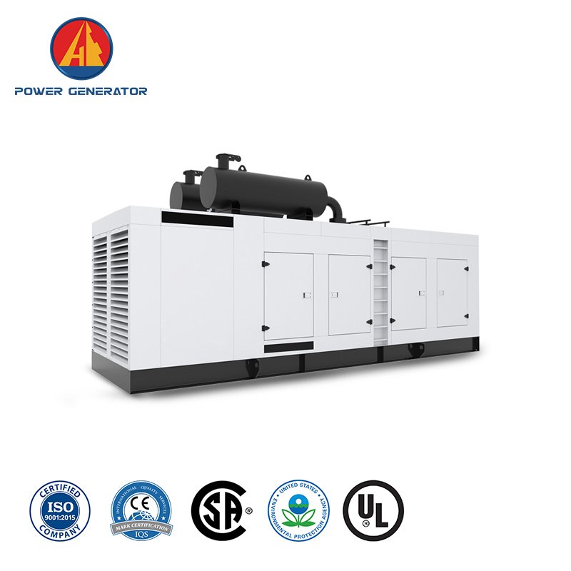 [Dual Fuel Generator] HPC188NG6 480V 3PH 60hz Natural Gas Propane LPG 188kva 150kw Gaseous Power Backup Generator Mining Use