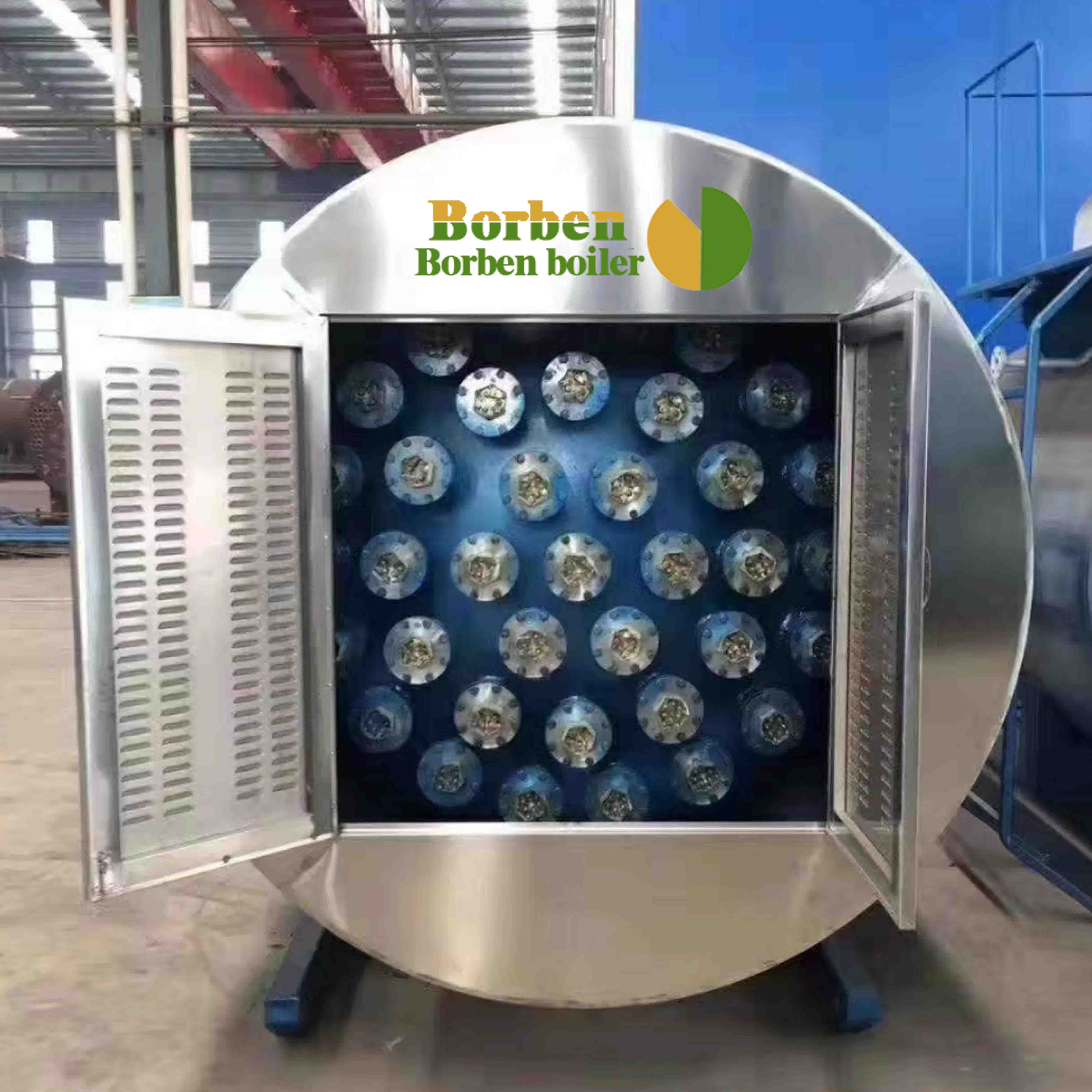 Electric Small 200kg/h Biogass Biogas Steam Generator steam Boiler Generator Heater natural gas burner steam generator