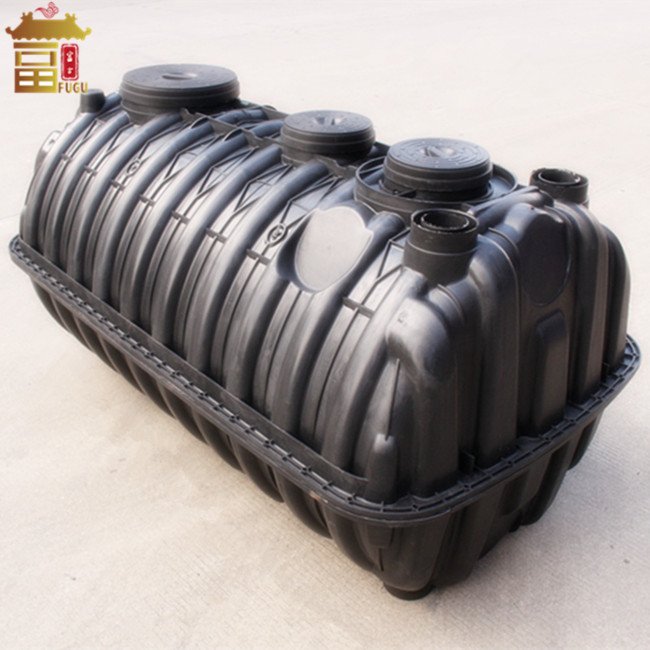 Bio Digester Household Sewage treatment HDPE Underground Three Chamber Detachable Septic Tank System