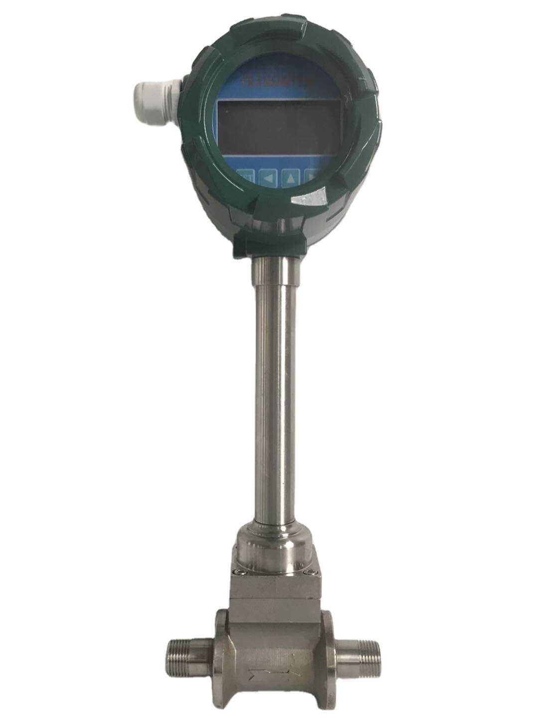 4-20 mA Manufacturer Hydrogen LPG Gas Biogas Vortex Flowmeter Pressure Temperature Compensation Steam Vortex Flow Meter