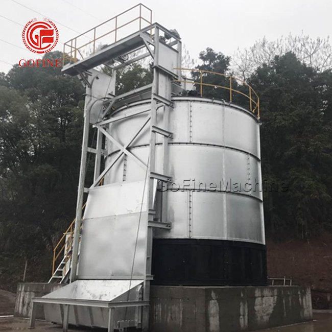 100m3 anaerobic Stainless Steel Biogas Waste Fermentation Tank with Stirrer Price
