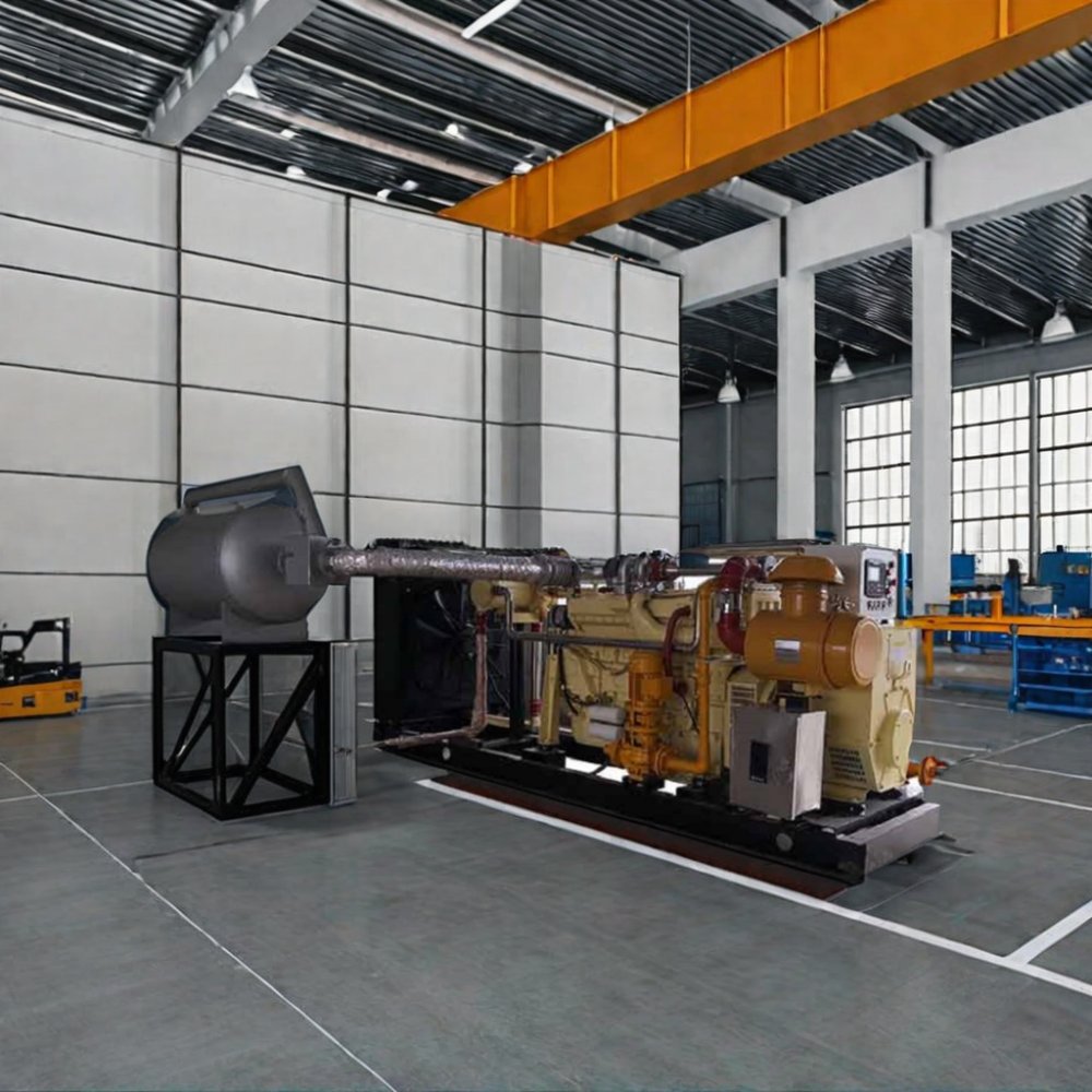CHP Biogas Power Plant Generator Set 8kW 10kW 50kW 100kW Water Cooling Sale with Factory Price Fuel Gas LPG Natural Gas